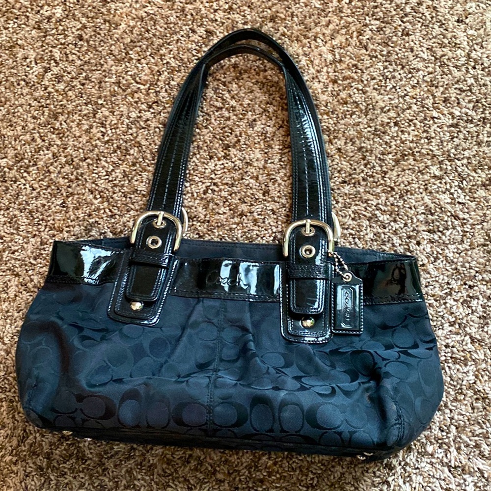 Black Coach C Purse